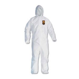 KleenGuard A20; Coveralls; Particle-Protection; Attire; Clothes; Clothing; Coverings; Gear; Wear