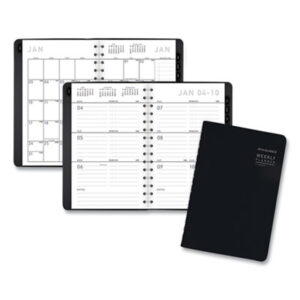 (AAG70100X05)AAG 70100X05 – Contemporary Weekly/Monthly Planner, Open-Block Format, 8.5 x 5.5, Black Cover, 12-Month (Jan to Dec): 2022 by AT-A-GLANCE (1/EA)