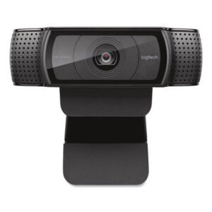 (LOG960001384)LOG 960001384 – C920e HD Business Webcam, 1280 pixels x 720 pixels, Black by LOGITECH, INC. (1/EA)