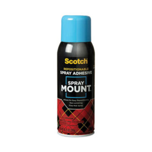 Scotch; 3M; Adhesives; Aerosol Glues; Artist&apos;s Adhesive; Craft Supplies; Drafting/Drawing; Glue; Glues; Glues & Adhesives; Spray Adhesive; Spray Mount Adhesive; Bonding; Affixers; Hobbies; Crafts; Education; Teachers; Classroom; Art