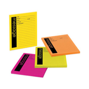 Assorted Colors; Form; Lime; Melon; Message; Message Forms; Message Forms/Books; Message Pads; Neon; Pad; Pads; Pink; POST-IT; Post-It Notes; Post-It/Self-Stick; Recycled Product; Recycled Products; Self-Stick; Self-Stick Note; Telephone Message; Telephone Message Forms; Telephone Message Pads; Yellow; Tabs; Stickers; Bookmarks; Tags; Memos; Stationery; Desktop; Notes; Sticky Notes; MMM76794