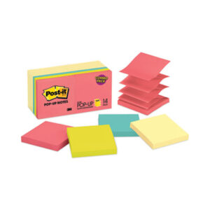 Post-it®; 3M/COMMERCIAL TAPE DIV.; Self-Stick Pads; Self-Stick Pads-Pop-Up; Tabs; Stickers; Bookmarks; Tags; Memos; Stationery; Desktop; Notes; Sticky Notes