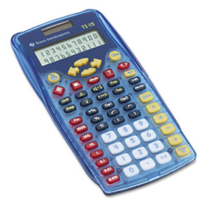 Calculator; Calculators; Explorer; Math Explorer; TEXAS INSTRUMENTS; TI-15; Mathematics; Science; Accounting; Calculation; Bookkeeping; Schools; Education