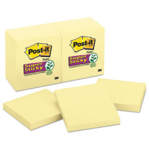 3M; 3M Post-It; 3M Post-It Notes; Canary Yellow; Note Pads; Notes; Pads; POST-IT; Post-It Notes; Self-Stick; Self-Stick Note; Super Sticky Notes; Tabs; Stickers; Bookmarks; Tags; Memos; Stationery; Desktop; Sticky Notes