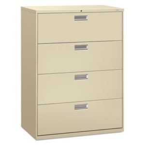 Office Furniture; 4-Drawer; 42" Wide; 600 Series; Cabinet; File Cabinet; File Cabinets; File Cabinets & Accessories; Four; Furniture; Lateral Files; Lateral