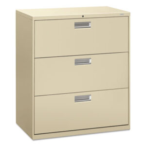 Office Furniture; 3-Drawer; 36" Wide; 600 Series; Cabinet; File Cabinet; File Cabinets; File Cabinets & Accessories; Furniture; Lateral File; Lateral