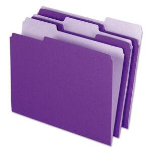 1/3 Cut Tab; File Folders; Interior; Interior File Folders; Letter Size; PENDAFLEX; Recycled; Recycled Products; Sleeves; Sheaths; Shells; Ordering; Storage; Files