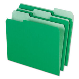 1/3 Cut Tab; File Folders; Interior; Interior File Folders; Letter Size; PENDAFLEX; Recycled; Recycled Products; Sleeves; Sheaths; Shells; Ordering; Storage; Files