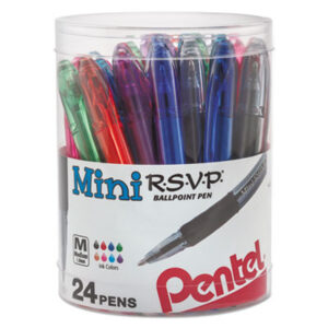 R.S.V.P.; RSVP; Mini; Miniature; Brights; Writing; Instruments; Utensils; Inkers; Schools; Education; Students