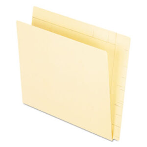 3/4" Expansion; Conversion Folders; Double-Ply; End Tab; End Tab File Folder; End Tab Folder; File Folders; Folders; Letter Size; Manila; Open Shelf; PENDAFLEX; Recycled Product; Shelf Filing; Slit Punched; Straight Cut; Top Tab; Manilla; Sleeves; Sheaths; Shells; Ordering; Storage; Files