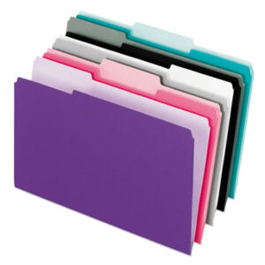 1/3 Cut Tab; File Folders; Interior; Interior File Folders; Letter Size; PENDAFLEX; Recycled; Recycled Products; Sleeves; Sheaths; Shells; Ordering; Storage; Files