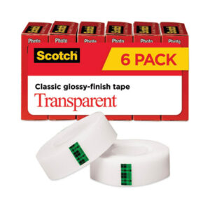 Scotch; Scotch Tape; Transparent; Transparent Tape; Office Tape; Invisible; Invisible Tape; Mending Tape; Home Tape; School Tape; Giftwrapping; Photo Safe; Giftwrap; Mending; Packaging; Light Packaging; Label Protection