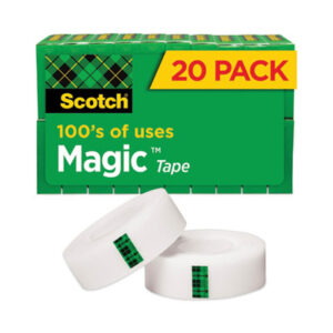 Scotch; Scotch Tape; Magic; Magic Tape; Office Tape; Matte; Matte Tape; Invisible; Invisible Tape; Mending Tape; Home Tape; School Tape; Giftwrapping; Photo Safe; Giftwrap