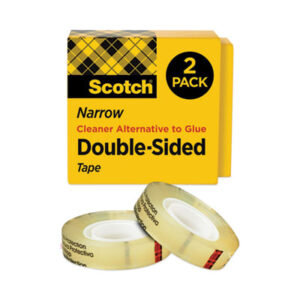 Double-Sided; Double sided; Permanent; No liner; linerless; Scotch; Scotch Tape; Transparent; Transparent Tape; Office Tape; Invisible; Invisible Tape; Mending Tape; Home Tape; School Tape; Photo Safe; Mending; Packaging; Light Packaging; Attaching; Mounting