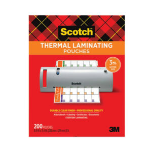 Scotch; Laminator Supplies; Sleeves; Overlays; Veneers; Finishes; Coatings