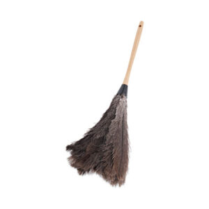 (BWK20GY)BWK 20GY – Professional Ostrich Feather Duster, Wood Handle, 20" by BOARDWALK (1/EA)