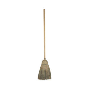 Broom; Brooms; Warehouse Broom; Boardwalk; Corn Bristle Broom; Janitorial; Cleaning; Maintenance; Sweeping; Clean-Up; Floors