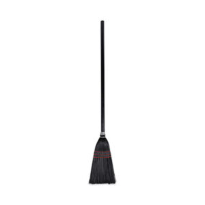 Poly Bristle Lobby Brooms; Janitorial; Cleaning; Maintenance; Sweeping; Clean-Up; Floors