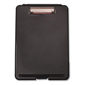 (UNV40318)UNV 40318 – Storage Clipboard, 0.5" Clip Capacity, Holds 8.5 x 11 Sheets, Black by UNIVERSAL OFFICE PRODUCTS (1/EA)