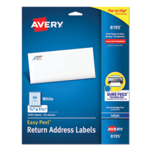 Label; Labels; Identifications; Classifications; Stickers; Shipping; Receiving; Mailrooms; AVERY