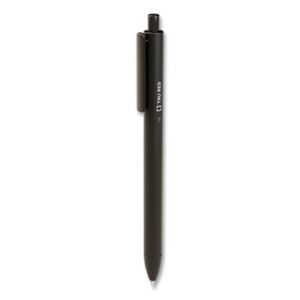 (TUD24399732)TUD 24399732 – Quick Dry Gel Pen, Retractable, Bold 1 mm, Black Ink, Black Barrel, 5/Pack by TRU RED (5/PK)