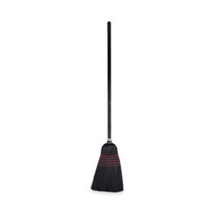 Flag-Tip Janitor Push Brooms; Janitorial; Cleaning; Maintenance; Sweeping; Clean-Up; Floors