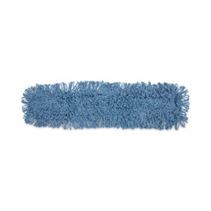 (BWK1136)BWK 1136 – Dust Mop Head, Cotton/Synthetic Blend, 36 x 5, Looped-End, Blue by BOARDWALK (1/EA)