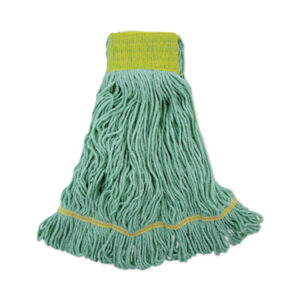 (BWK1200LCT)BWK 1200LCT – EcoMop Looped-End Mop Head, Recycled Fibers, Large Size, Green, 12/Carton by BOARDWALK (12/CT)