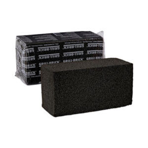 (BWKGB12PC)BWK GB12PC – Grill Brick, 8 x 4, Black, 12/Carton by BOARDWALK (12/CT)