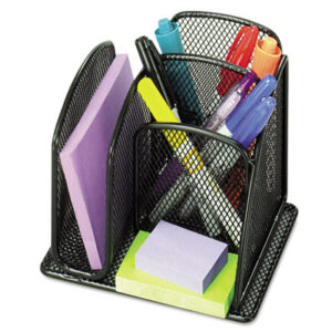 Safco®; Desktop Supplies Organizers; Desktop Supplies Organizer; Receptacles; Baskets; Containers; Canisters; Coffers; Bins