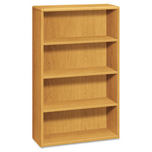 Office Furniture; Book; Book Shelf; Book Shelves; Bookcase; Bookcases; Furniture Shelf; Office Furniture; 10700 Series; Racks; Ledges; Trestles; Furniture; Books; Laminate; Office Suites; Harvest; Medium Oak; Oak; HON