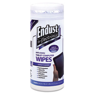 Endust for Electronics; Wipe; Wipes; LCD Cleaner; Plasma Cleaner; Sponges; Swabs; Cloths; Towelettes; Drying Materials; Jan/San; Janitorial; Maintenance; Cleaning