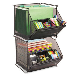 Storage Bins; Organization; File Storage; File Organization; Mesh; Supply Storage; Office Organization; Organizers; Personal Storage; Personal Organization; Mesh Bins; Craft Storage; School Supplies; Desktop Organization; Mesh Organizers; Cubbies; Project Bins; Project Storage;