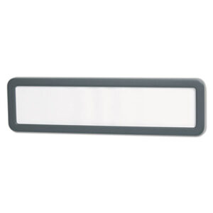 Universal; Recycled Cubicle Name Plate; Name Plate; Charcoal Name Plate; Security; Passes; Identification; Pass-cards; Tags