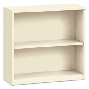 Office Furniture; Book; Book Shelf; Book Shelves; Bookcase; Bookcases; Furniture; Metal; Putty; Shelf; Two-Shelf; Racks; Ledges; Trestles; Books; Adjustable shelves; HON