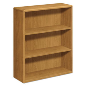 Office Furniture; Book; Book Shelf; Book Shelves; Bookcase; Bookcases; Furniture Shelf; Office Furniture; 10700 Series; Racks; Ledges; Trestles; Furniture; Books; Laminate; Office Suites; Harvest; Medium Oak; Oak; HON