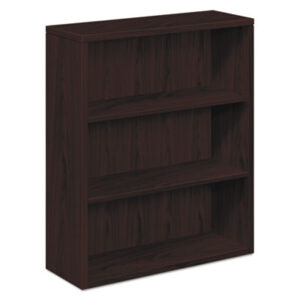 Office Furniture; Book; Book Shelf; Book Shelves; Bookcase; Bookcases; Furniture Shelf; Office Furniture; 10500 Series; Racks; Ledges; Trestles; Furniture; Books; Laminate; Office Suites; Mahogany; HON