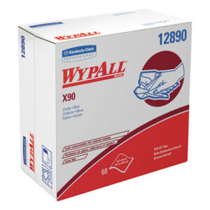 WYPALL X90 Wipers; All-Purpose Wipers; Janitorial; Cleaning; Maintenance; Sanitation; Wipers; Sponges; Swabs; Cloths; Towelettes; Drying Materials; Jan/San