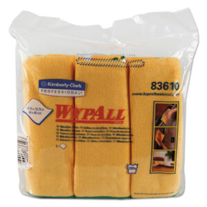 General Purpose; KIMBERLY-CLARK; Microfiber; Wipes; WYPALL; Sponges; Swabs; Cloths; Towelettes; Drying Materials; Jan/San; Janitorial; Maintenance; Cleaning