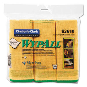 General Purpose; KIMBERLY-CLARK; Microfiber; Wipes; WYPALL; Sponges; Swabs; Cloths; Towelettes; Drying Materials; Jan/San; Janitorial; Maintenance; Cleaning