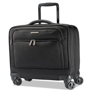 (SML894381041)SML 894381041 – Xenon 3 Spinner Mobile Office, Fits Devices Up to 15.6", Ballistic Polyester, 13.25 x 7.25 x 16.25, Black by SAMSONITE CORP/LUGGAGE DIV (1/EA)