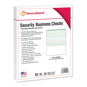 Paris Business Products; Specialty Paper; Specialty Paper-Security Paper; DocuGard