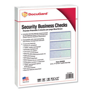 Paris Business Products; Specialty Paper; Specialty Paper-Security Paper; DocuGard