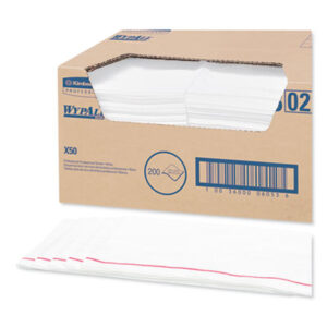 WYPALL X50 Wipers; Sponges; Swabs; Cloths; Towelettes; Drying Materials; Jan/San; Janitorial; Maintenance; Cleaning