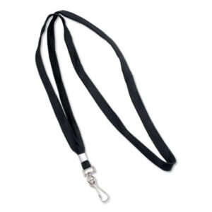 ADVANTUS; Badge; Badge Holder; Black; Holder; Identification; Identification Tag; Lanyard; Name; Name Badge Holder; Name Tag; Neck Lanyard; Lines; Strings; Attachments; Gimps; Necklaces