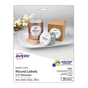 Identifications; Classifications; Stickers; Shipping; Receiving; Mailrooms; Avery; Print-To-The-Edge; Labels