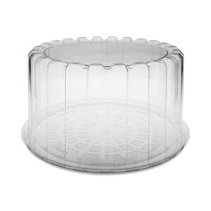 Round ShowCake Two-Piece Cake Containers; Breakrooms; Kitchens; Packages; Restaurants; To-Gos