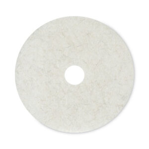 (BWK4020NAT)BWK 4020NAT – Natural Burnishing Floor Pads, 20" Diameter, White, 5/Carton by BOARDWALK (5/CT)
