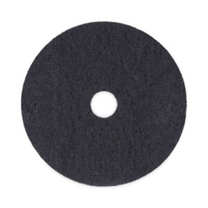 (BWK4020BLA)BWK 4020BLA – Stripping Floor Pads, 20" Diameter, Black, 5/Carton by BOARDWALK (5/CT)