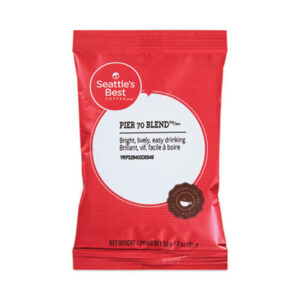 (SEA11008556CT)SEA 11008556CT – Premeasured Coffee Packs, Pier 70 Blend, 2.1 oz Packet, 72/Box by SEATTLE&apos;S BEST COFFEE, LLC (72/CT)